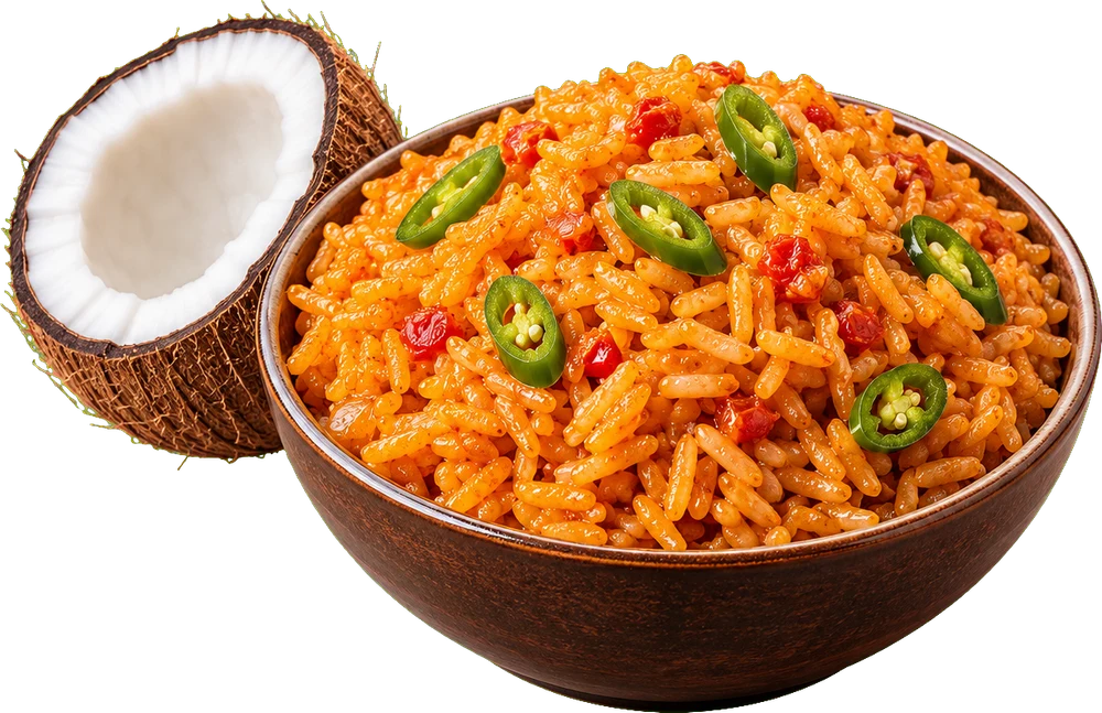 Coconut jollof